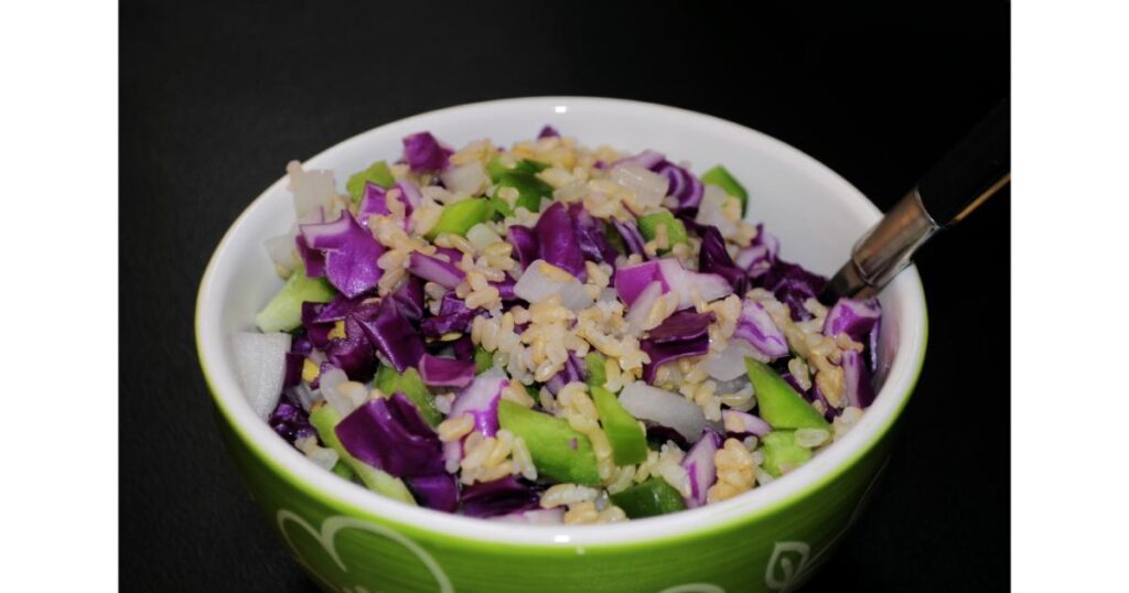 cabbage and peanut salad