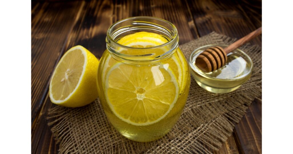 honey lemon water