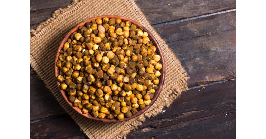 fresh rosted chickpea